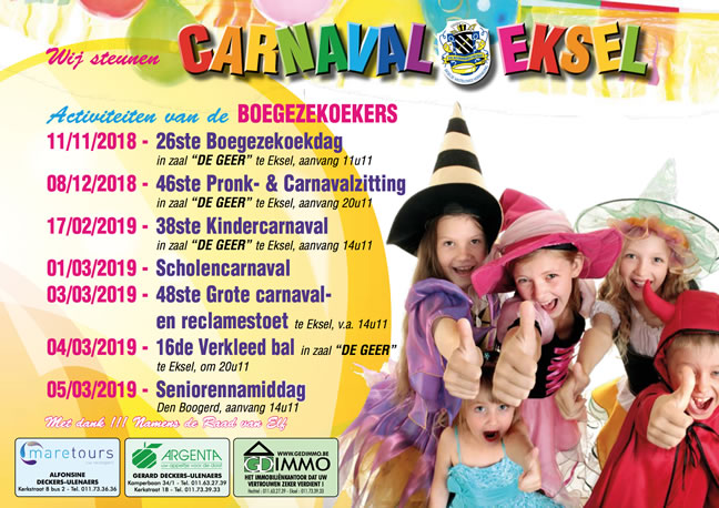 Boegezekoekers affiche 2014