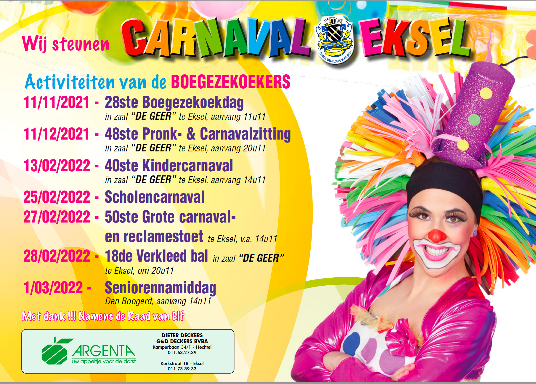 Boegezekoekers affiche 2019